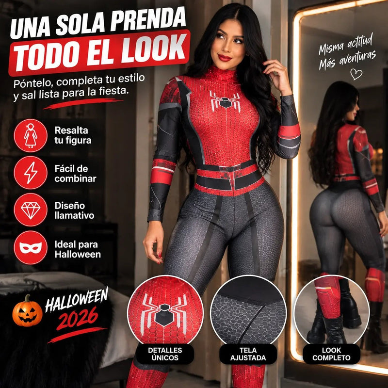 Enterizo Halloween Spiderman